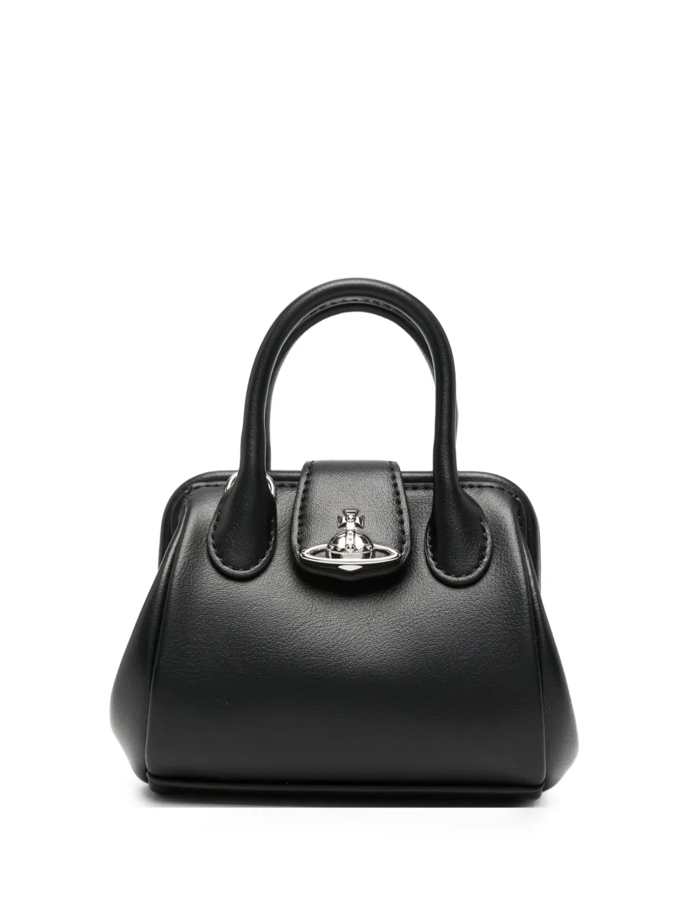 Vivienne Westwood logo-plaque tote bag - Nero