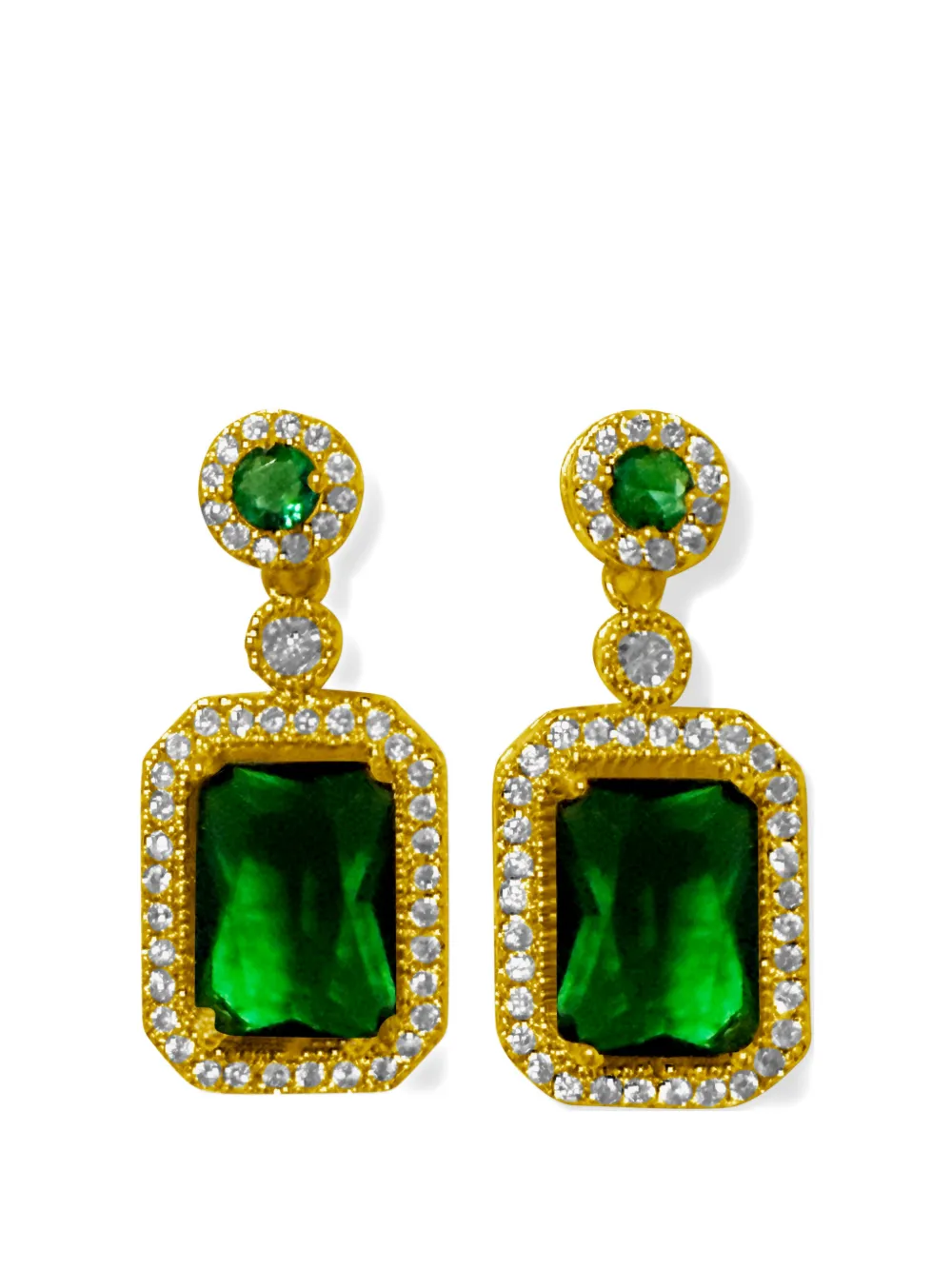 HZMER JEWELLERY Harit drop earrings · One Size