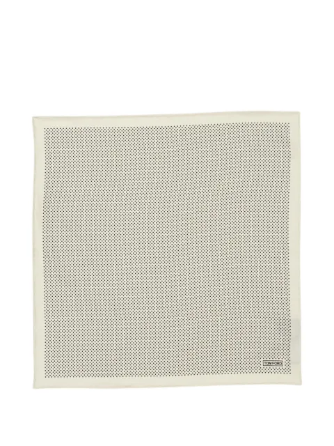 TOM FORD polka-dot silk pocket square