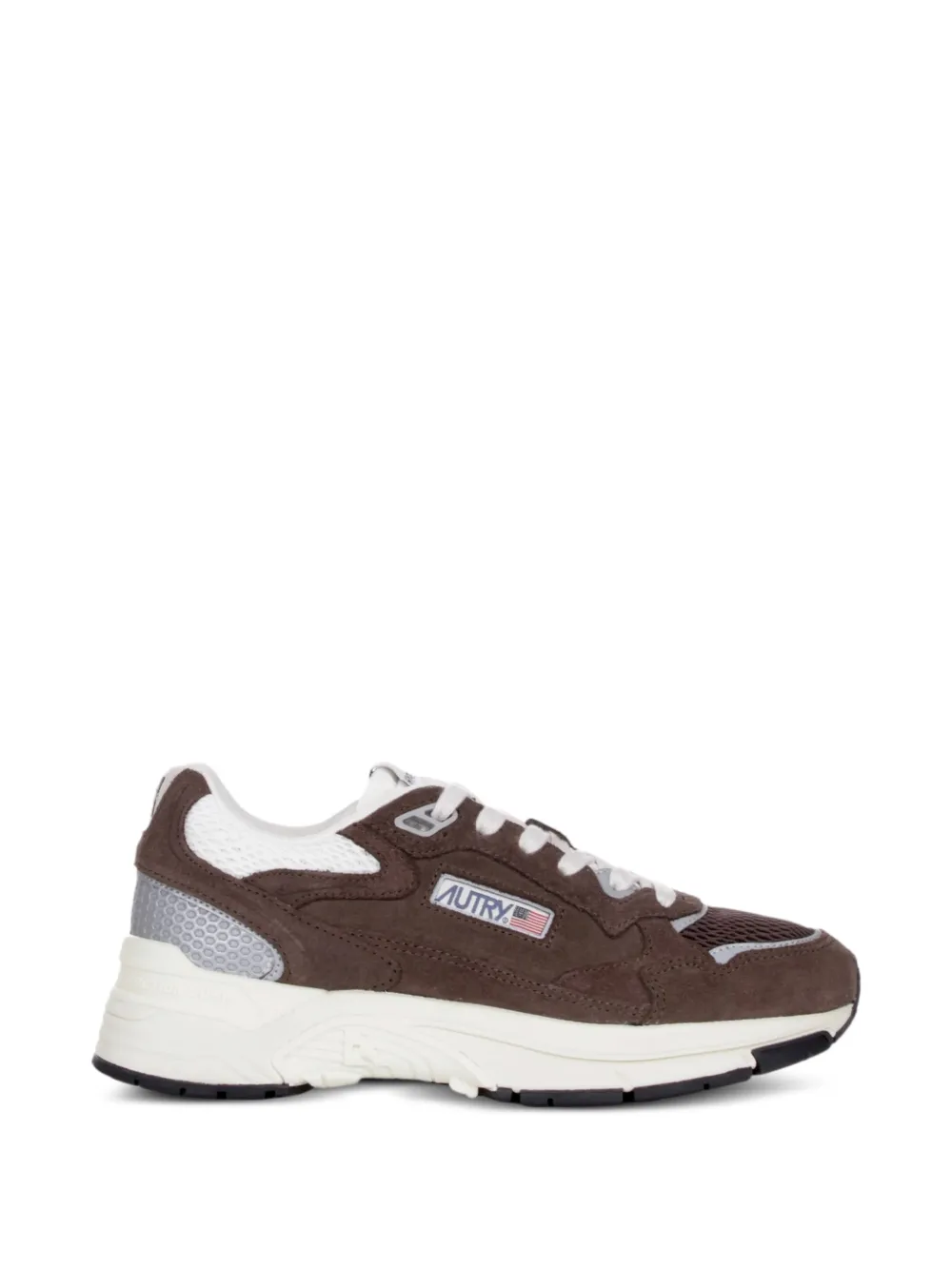 Autry Hyperway panelled sneakers - Braun