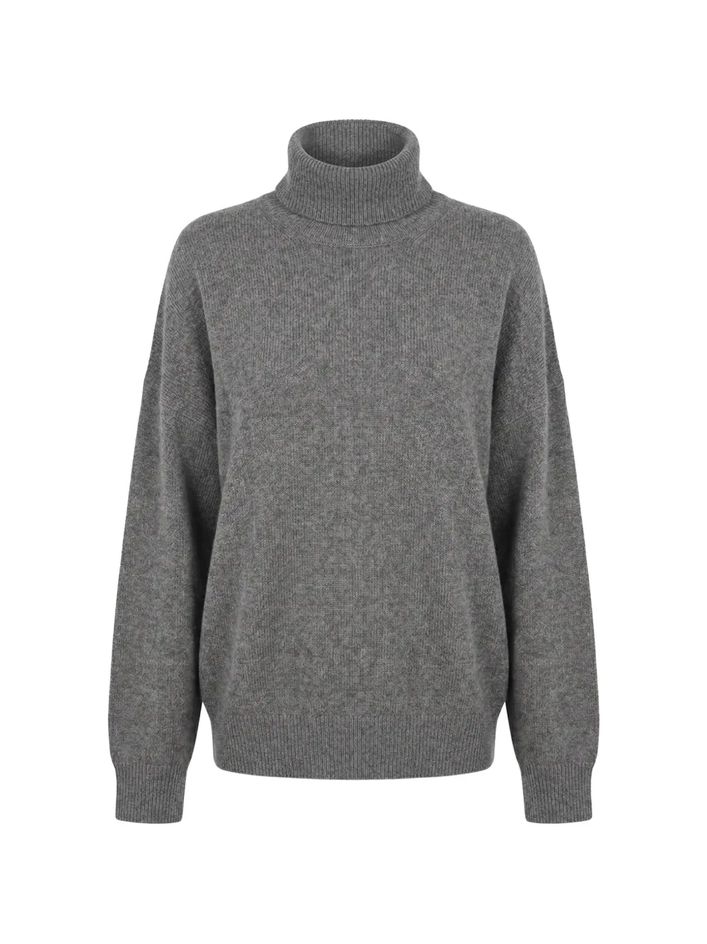 Brunello Cucinelli roll-neck cashmere sweater - Grau