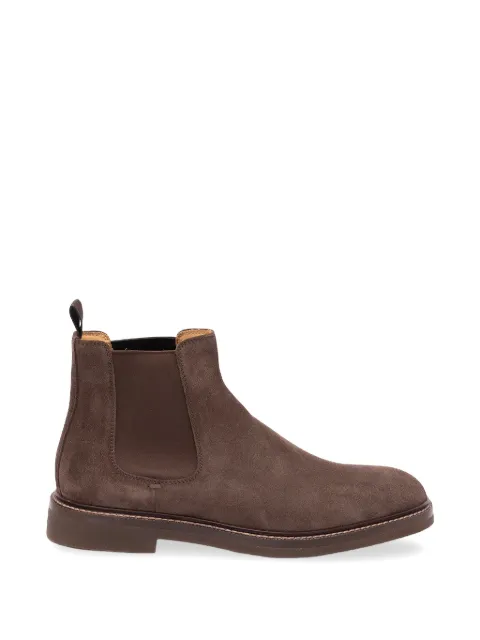 Brunello Cucinelli suede chelsea boots