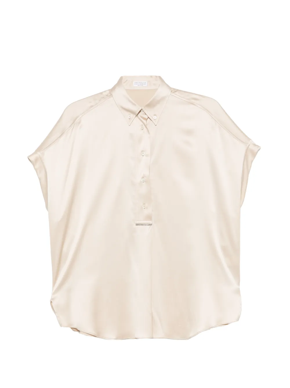 Brunello Cucinelli short-sleeve shirt - Toni neutri