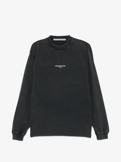 Alexander Wang sweatshirt med logotyp