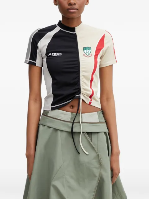 Andersson Bell ruched panelled T-shirt