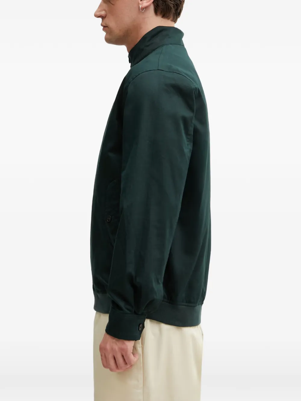 Fred Perry Jack met geborduurd logo Groen