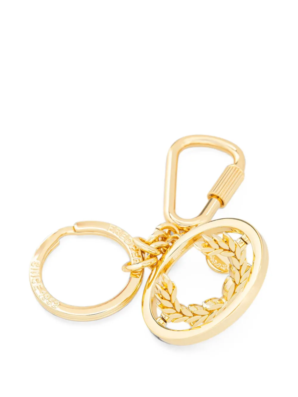  Fred Perry Laurel Wreath Keyring - Dorado 