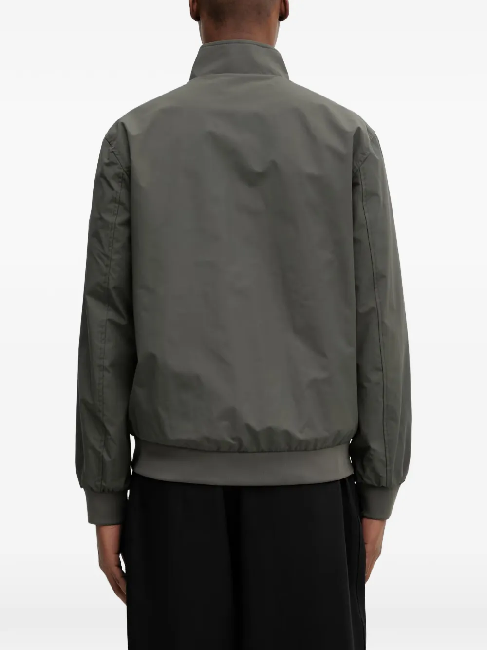 Fred Perry Jack met geborduurd logo en rits Groen