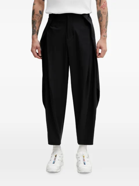 Ader Error pleated tapered-leg trousers