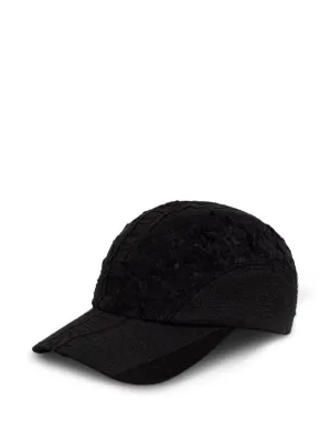 MM6 Maison Margiela ロゴ キャップ | ブラック | FARFETCH JP