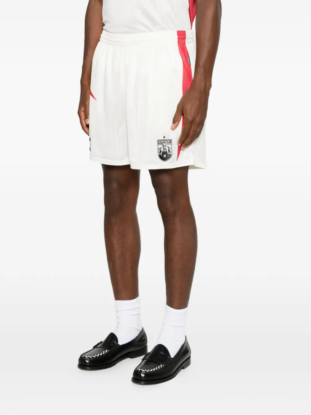 Represent Spike voetbalshorts Wit