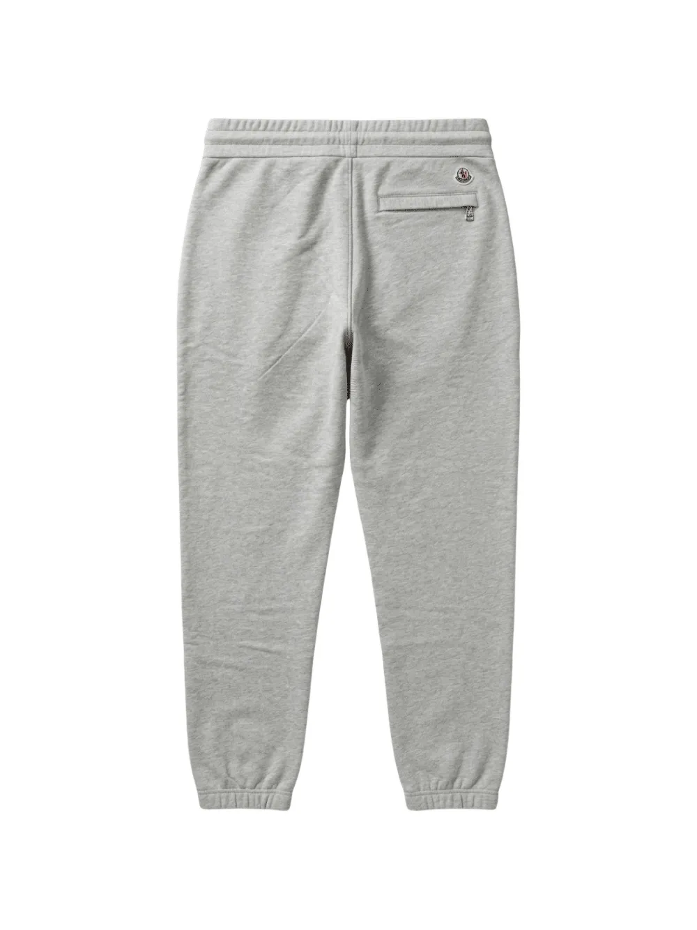 Moncler logo-patch drawstring track pants Grijs