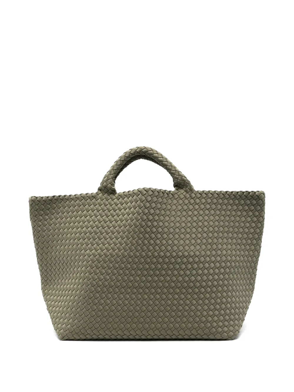 NAGHEDI large St. Barths woven tote bag - Grün