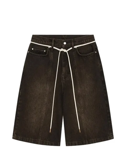 ABOUTBLANK wide-leg denim shorts