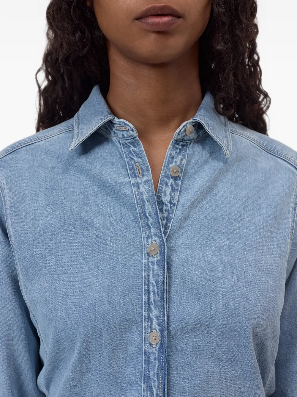 Closed Denim mini-jurk Blauw