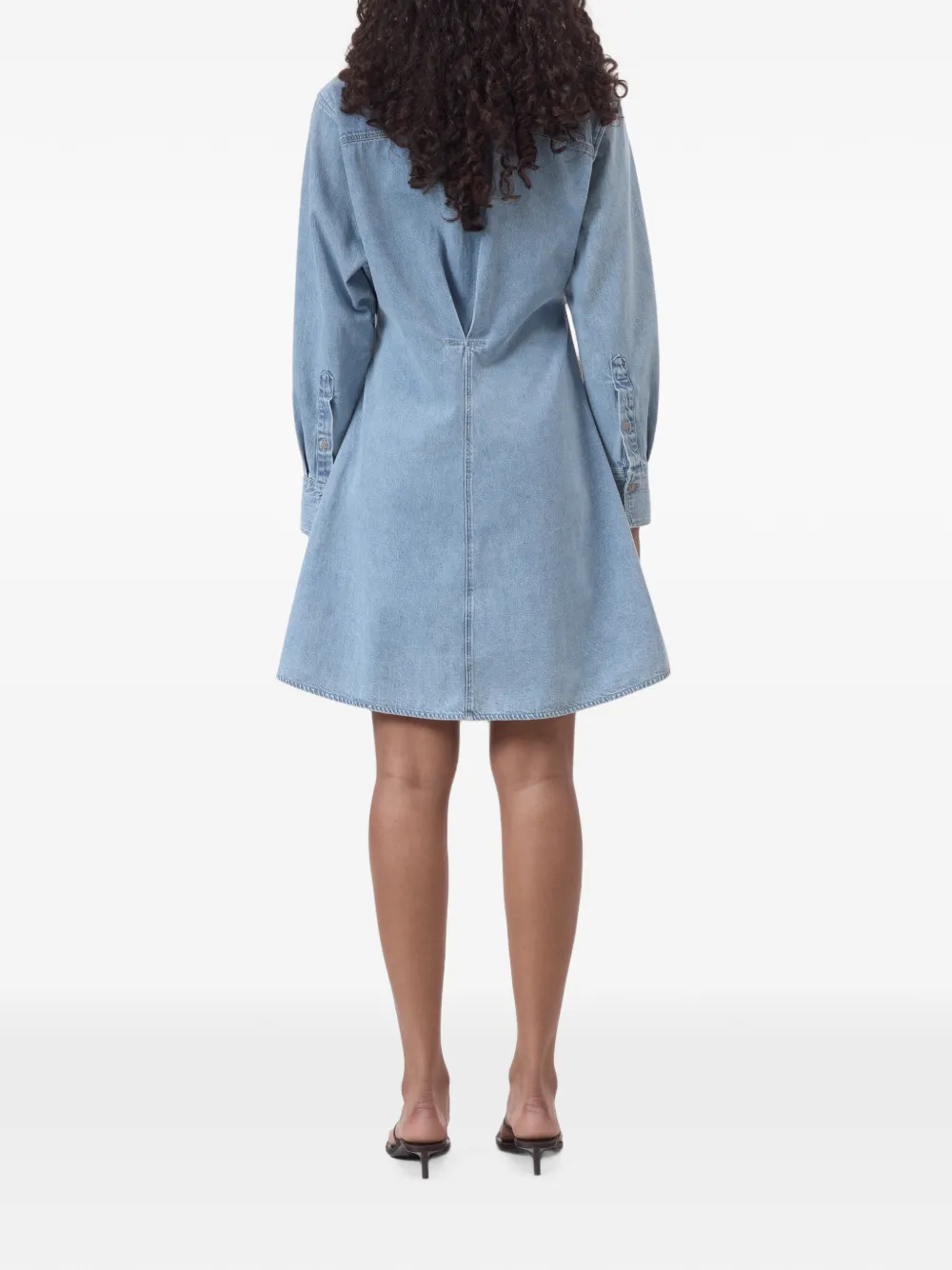 Closed Denim mini-jurk Blauw