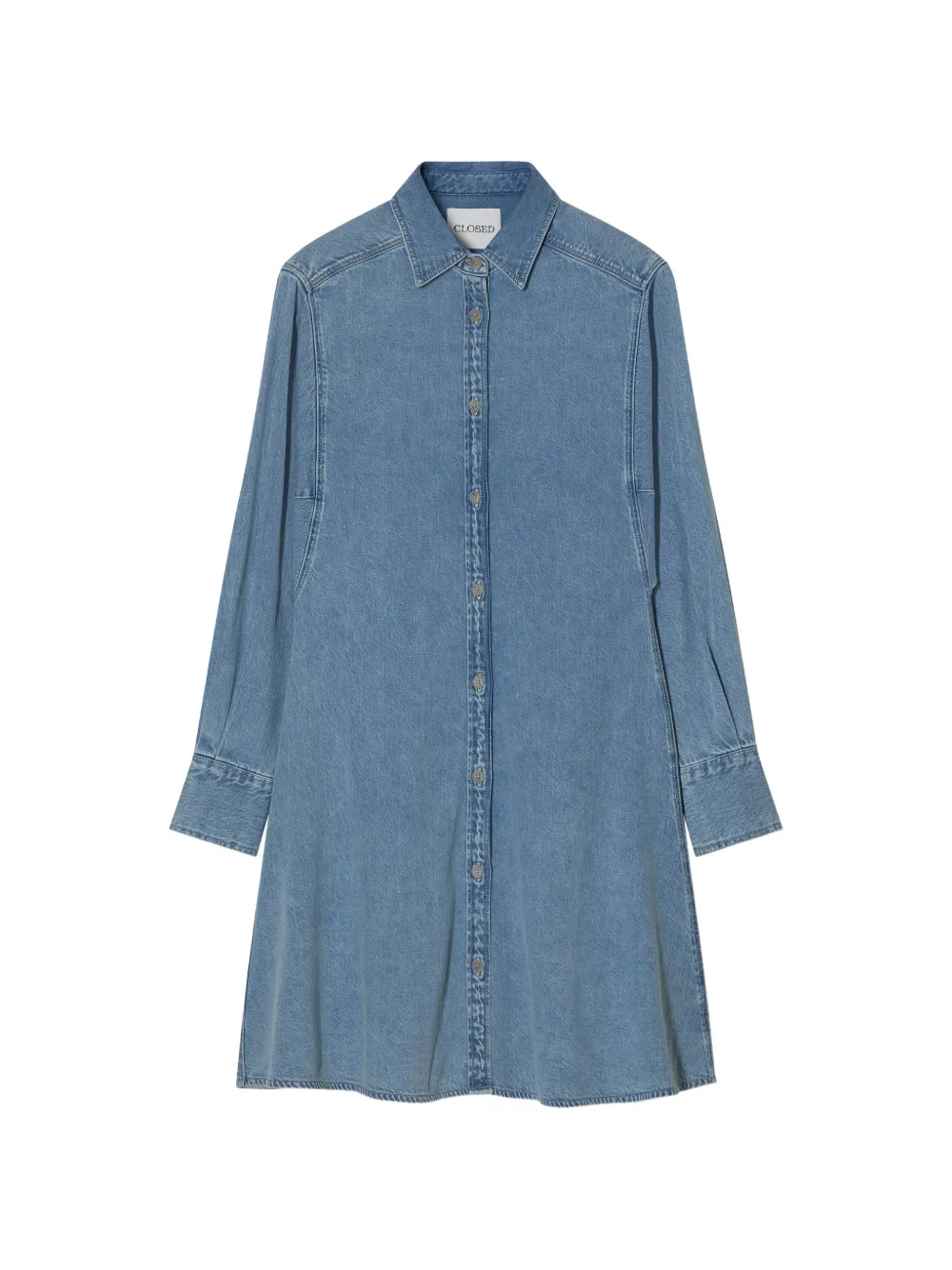 Closed denim mini dress - Blu