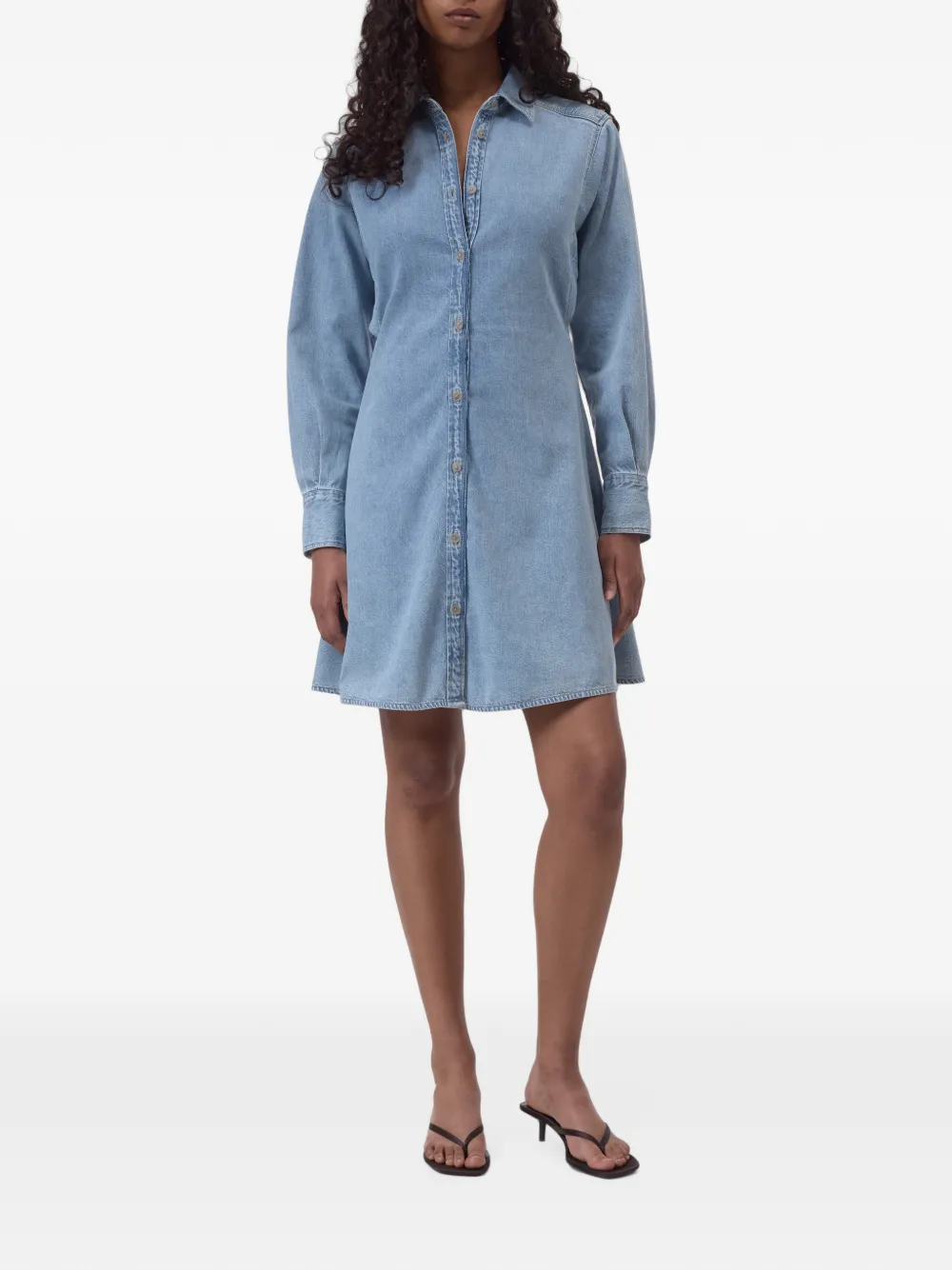 Closed Denim mini-jurk Blauw