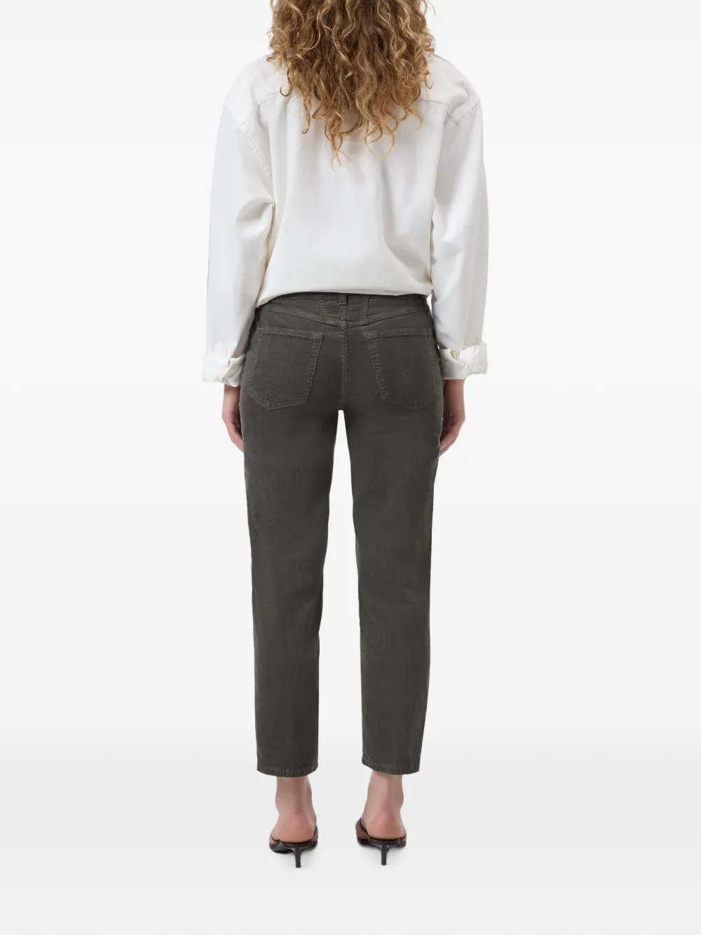 Closed Milo ribfluwelen broek Groen
