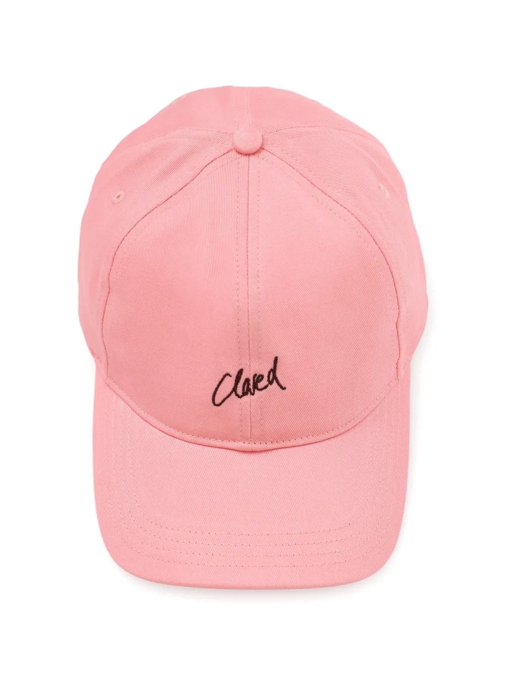 Closed Pet met geborduurd logo Roze