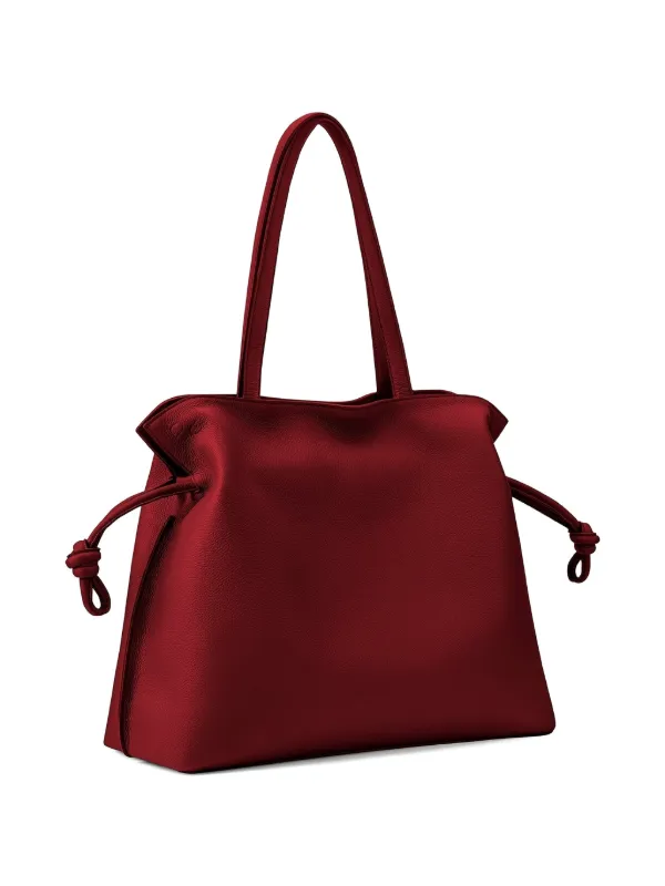 Esin Akan Large Emma Leather Tote Bag | Red | FARFETCH