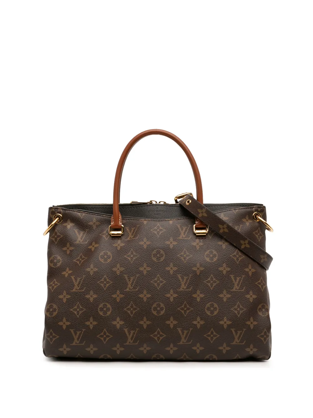 Louis Vuitton Pre-Owned 2014 Monogram Pallas MM satchel - Brown