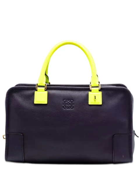Loewe Pre-Owned 2011 Special Edition Bicolor Goatskin Amazona 36 handbag