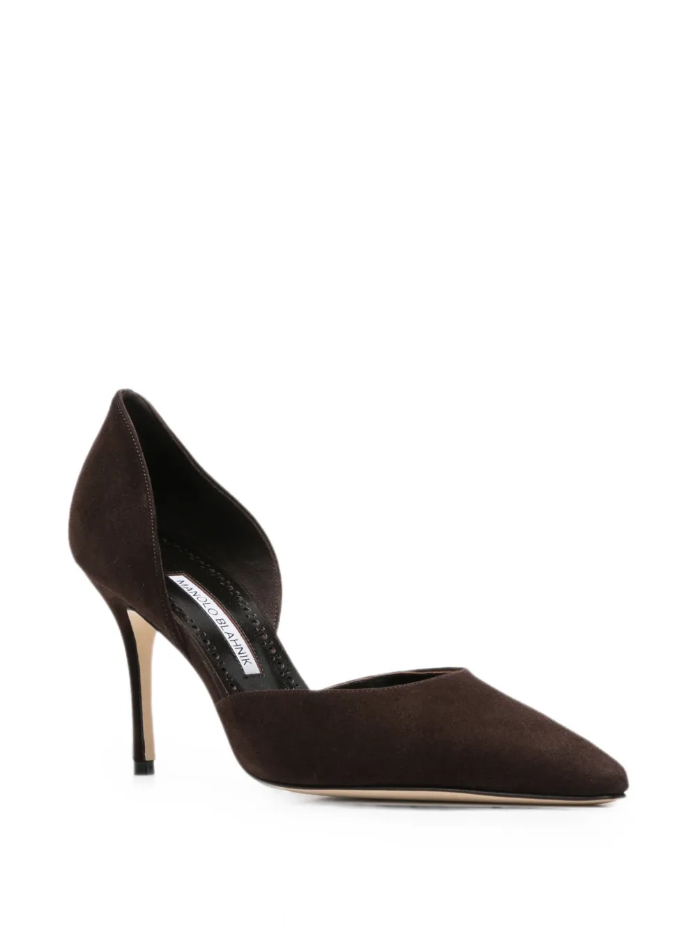 Manolo Blahnik Taylernu pointed-toe pumps Bruin