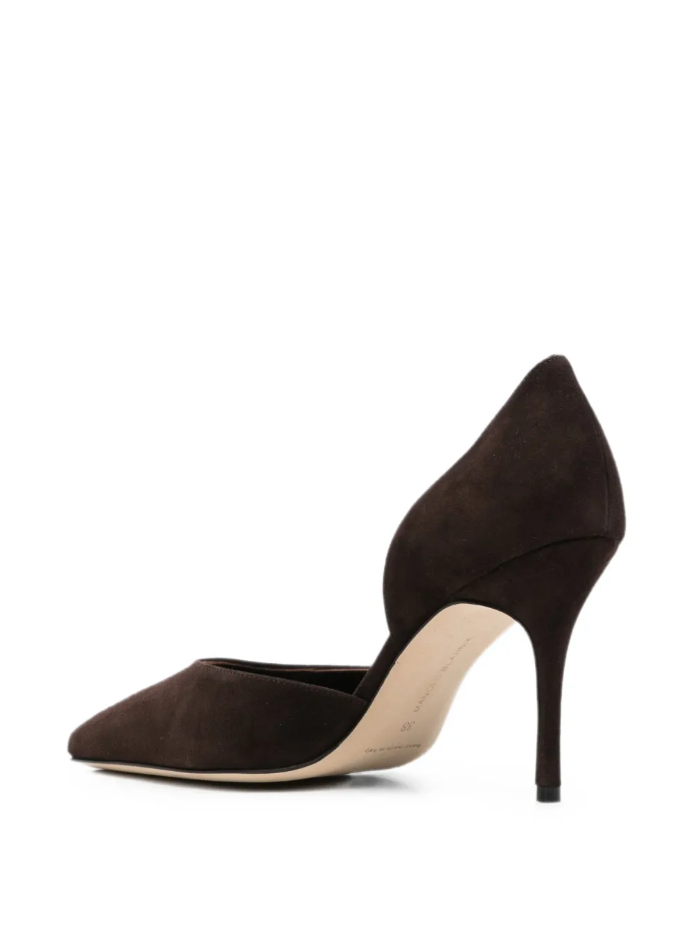 Manolo Blahnik Taylernu pointed-toe pumps Bruin