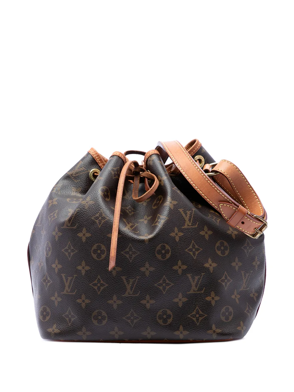 Louis Vuitton Pre-Owned 2011 Monogram Petit Noe bucket bag - Marrone