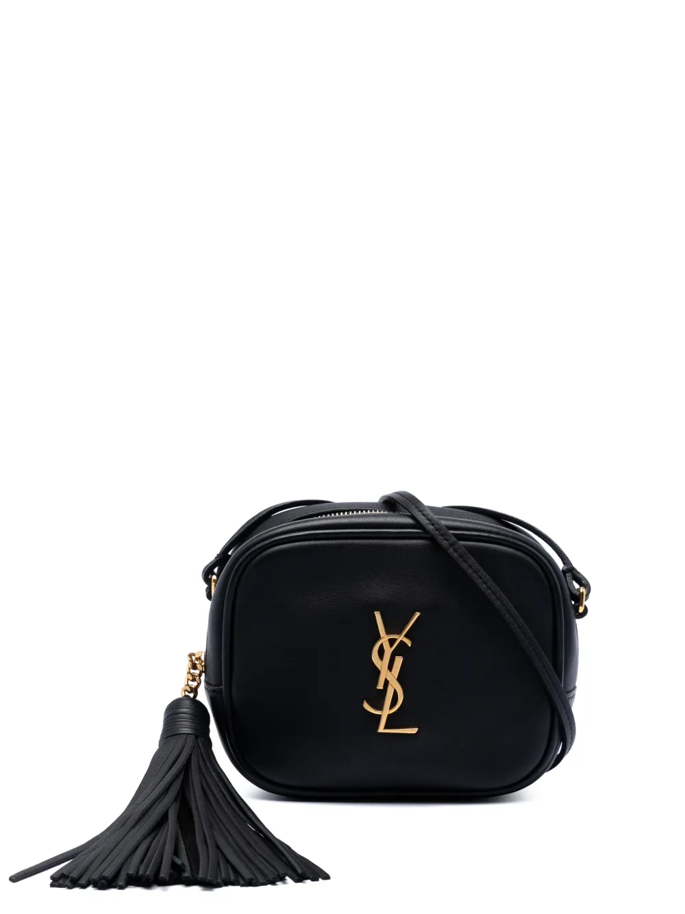 Saint Laurent Pre-Owned 2019 Calfskin Monogram Blogger Bag crossbody bag - Nero