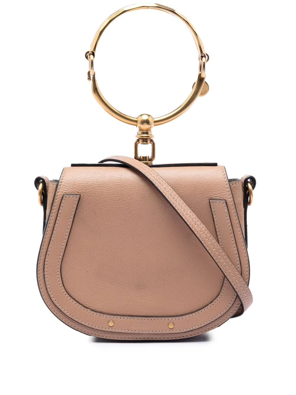 Chloé Pre-Owned 2018 Small Leather Nile Bracelet satchel - Rosa