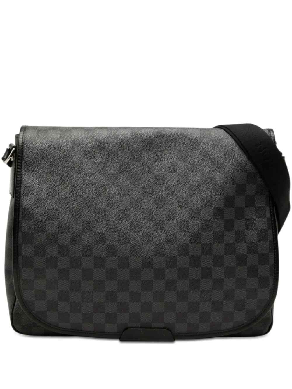 Louis Vuitton Pre-Owned 2009 Damier Graphite Daniel GM crossbody bag - Nero