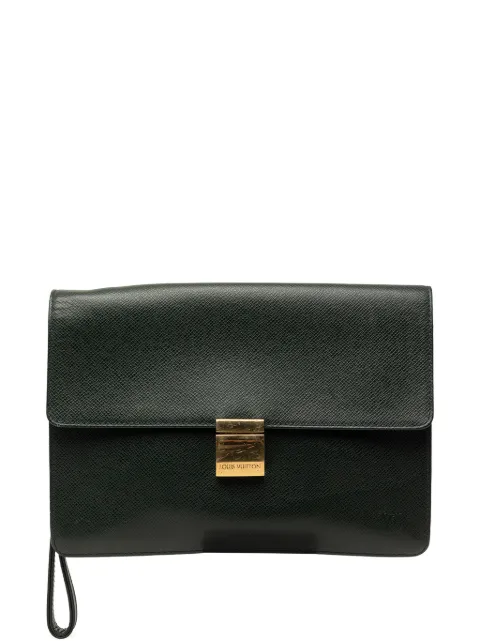 Louis Vuitton Pre-Owned 2001 Taiga Selenga clutch bag