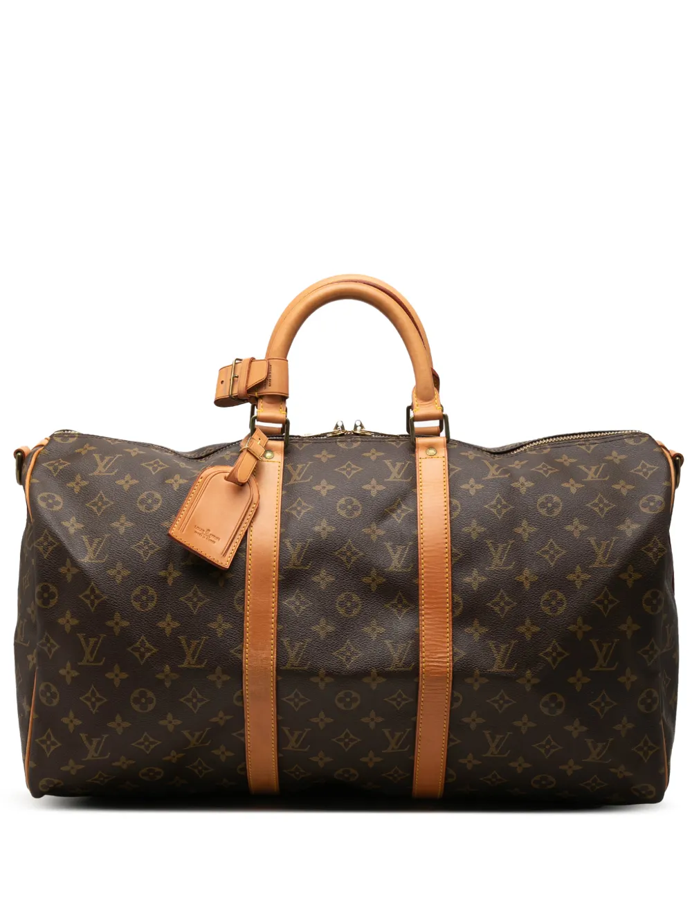 Louis Vuitton Pre-Owned 1990 Monogram Keepall Bandouliere 50 travel bag - Marrone