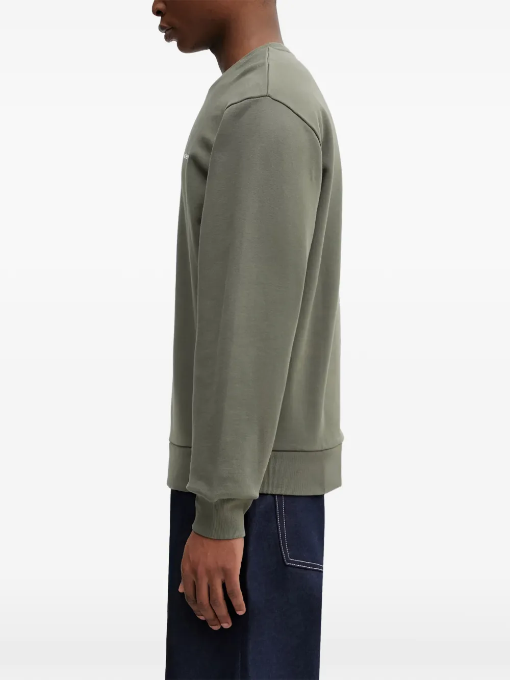  Carhartt Wip Sudadera Script Embroidery - Verde 