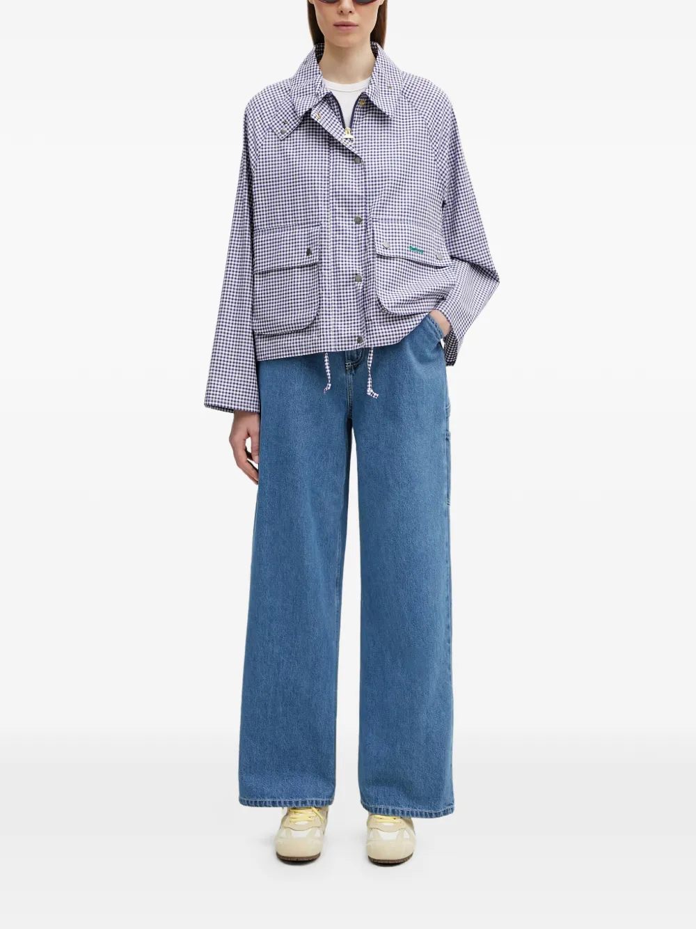 Carhartt WIP Jens jeans met wijde pijpen Blauw