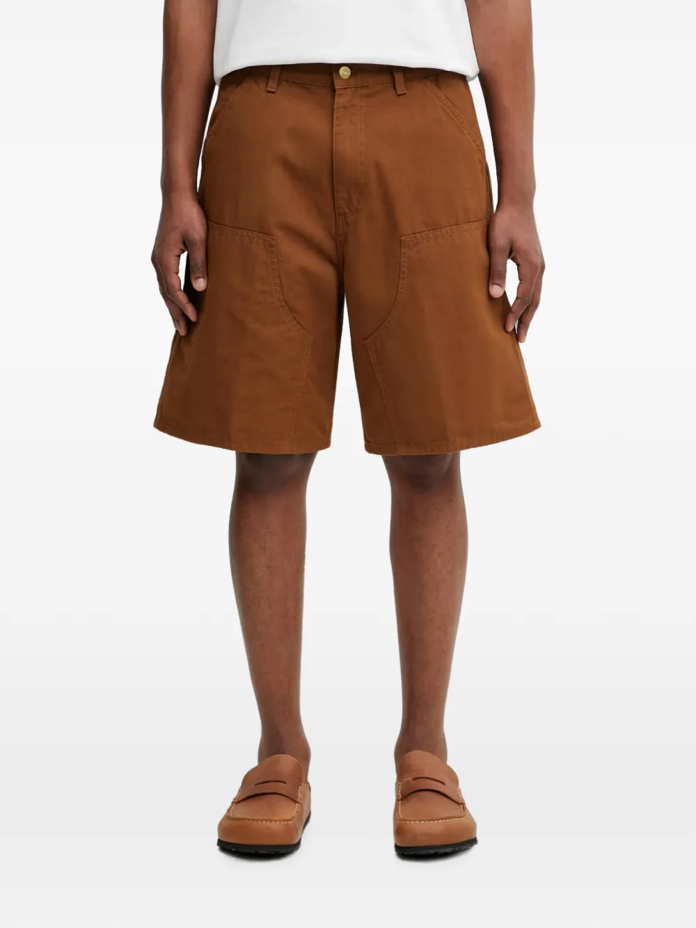 Carhartt WIP Double Knee shorts - Marrone