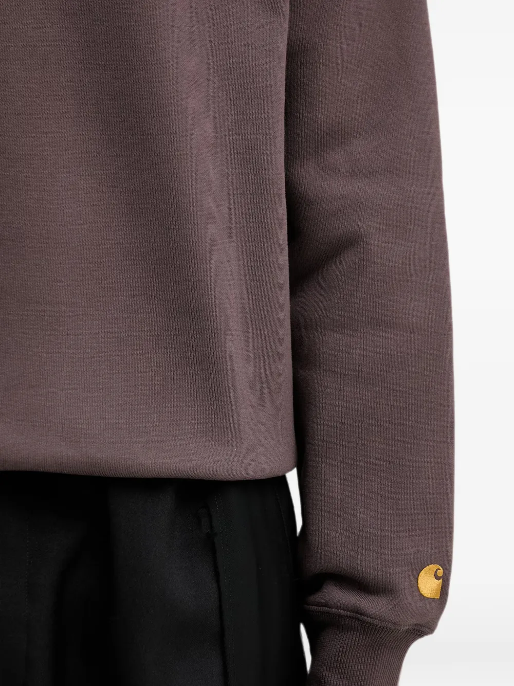 Carhartt WIP Sweater met geborduurd logo Paars