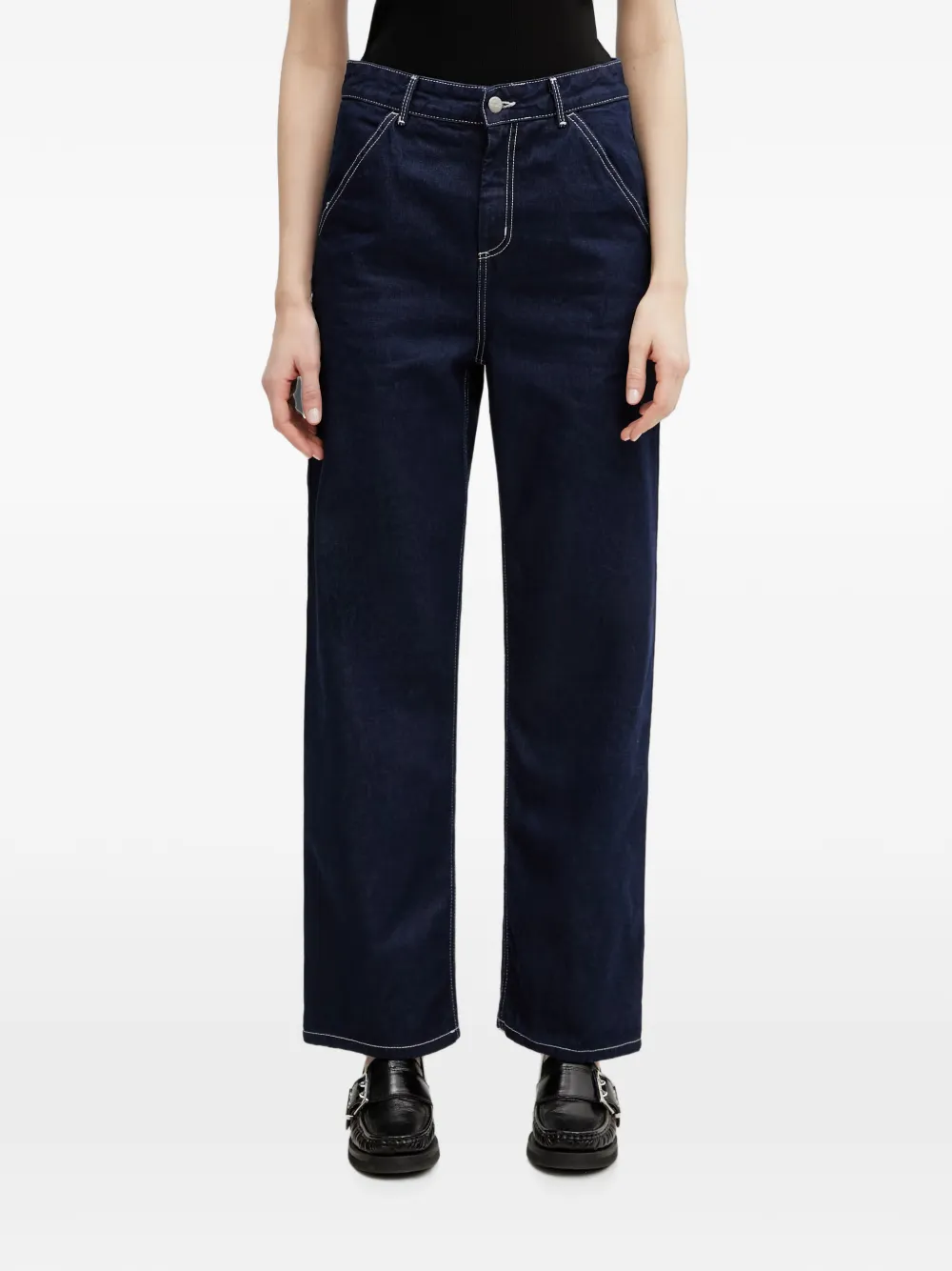 Carhartt WIP Simple Jeans mit Kontrastnähten - Blau