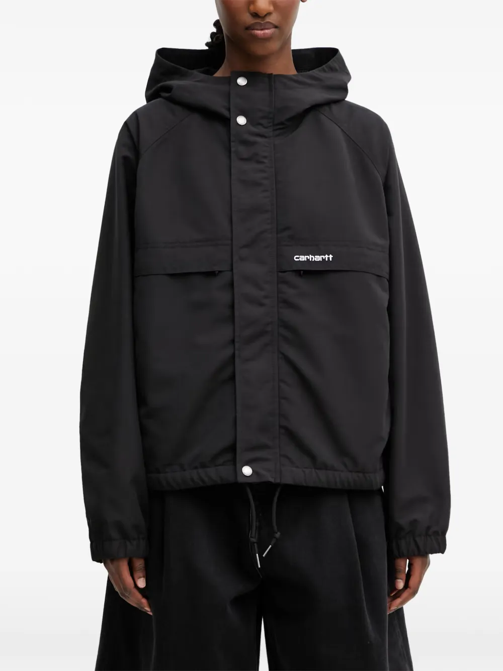 Carhartt WIP Iwan hooded jacket - Schwarz