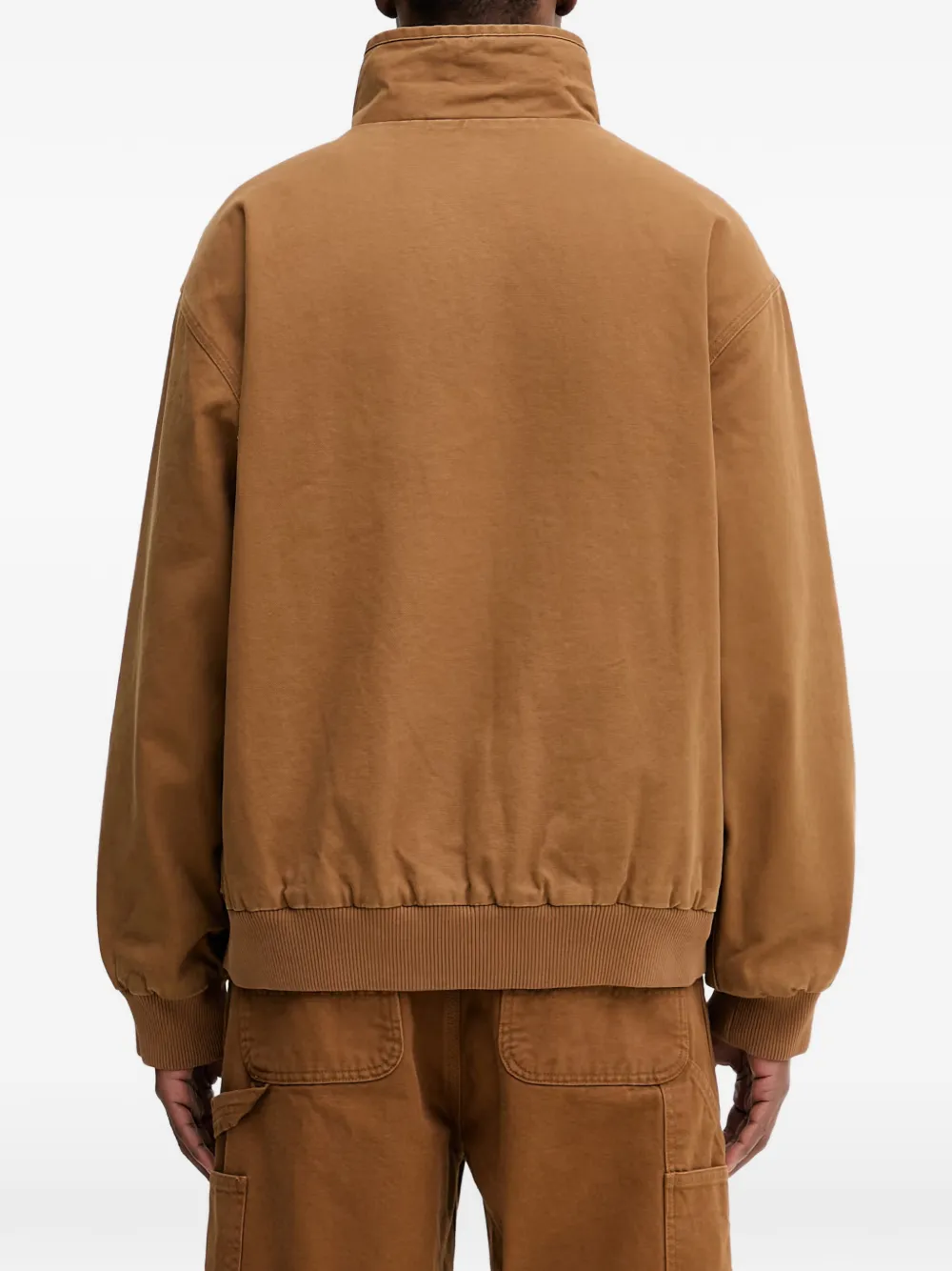 Carhartt WIP Ravon jack met logopatch en rits Bruin