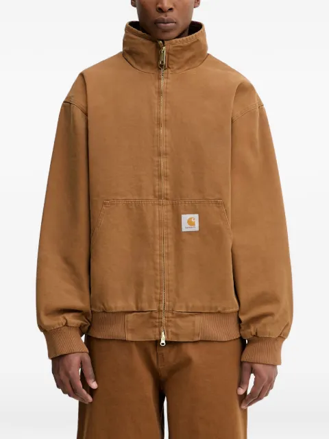 Carhartt WIP Ravon logo-patch zip-up jacket