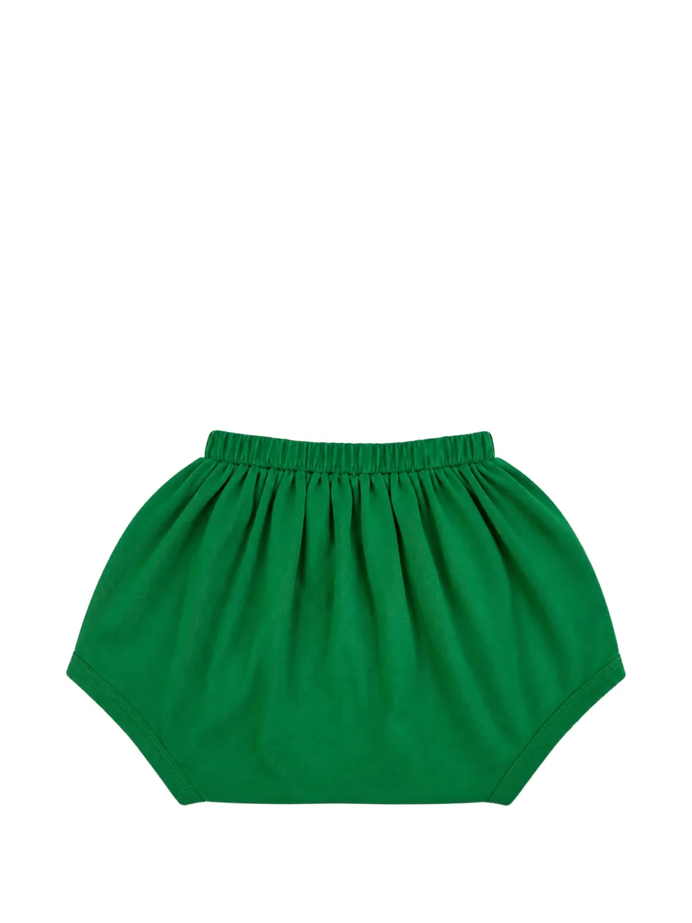 Cucu Lab elasticated gathered shorts - Verde