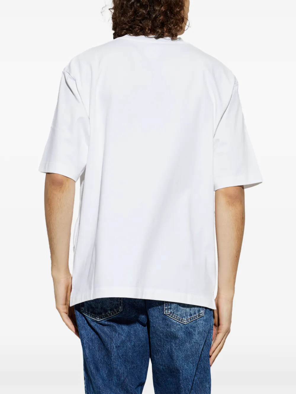 DSQUARED2 Ruimvallend T-shirt Wit