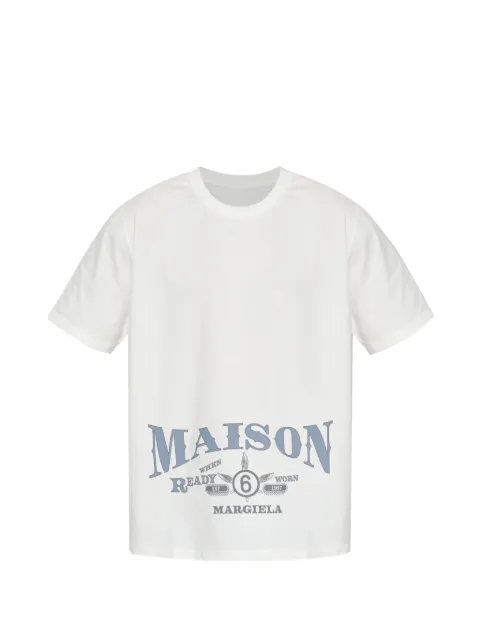 MM6 Maison Margiela T-Shirt mit Logo-Print