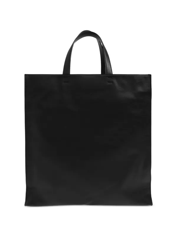 Jil Sander レザー トートバッグ | ブラック | FARFETCH JP