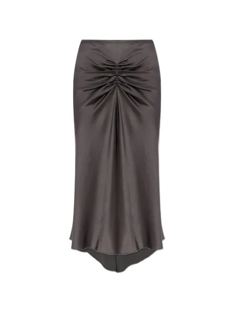 Victoria Beckham — Bela asymmetrical draped midi skirt