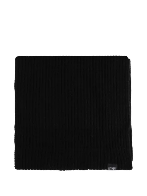 MM6 Maison Margiela ribbed-knit scarf