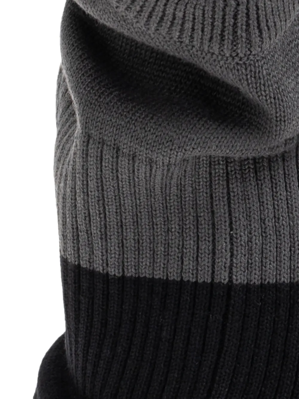 MM6 Maison Margiela Ribgebreide bivakmuts Grijs